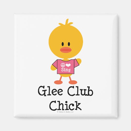 Glee Club Chick Magnet (Devant)