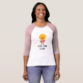 Glee Club Chick Raglan T shirt (Voorkant volledig)
