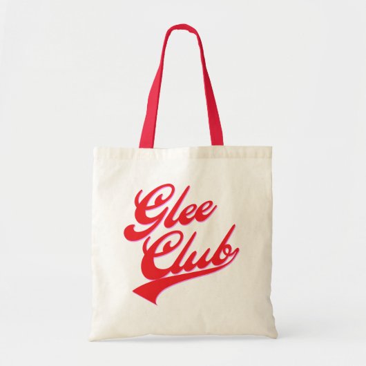 Glee Club Tote Bag (Voorkant)