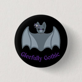 Gleefully Gothic Button