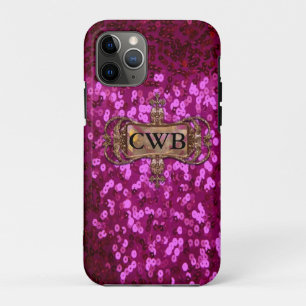 Gleem Shea II Bling Girl Monogram iPhone 11 Pro Hoesje