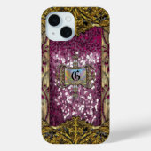 Gleemshore Grace Victoriaans Monogram Case-Mate iPhone Case (Achterkant)