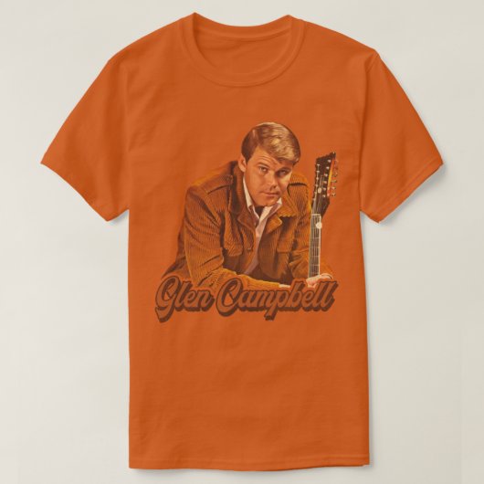 Glen Campbell T-shirt (Design voorkant)
