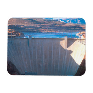 Glen Canyon Dam in de Colorado River bij Page, Magneet