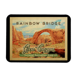 Glen Canyon National Recreation Vintage Travel Magneet