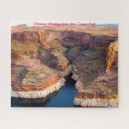 Glen Canyon Utah kerstcadeautjes Legpuzzel (Horizontaal)