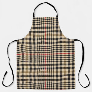 Glen Check Plaid Pixel Art Schort