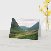 GLEN COE, SCHOTSE KAART (Gele Bloem)