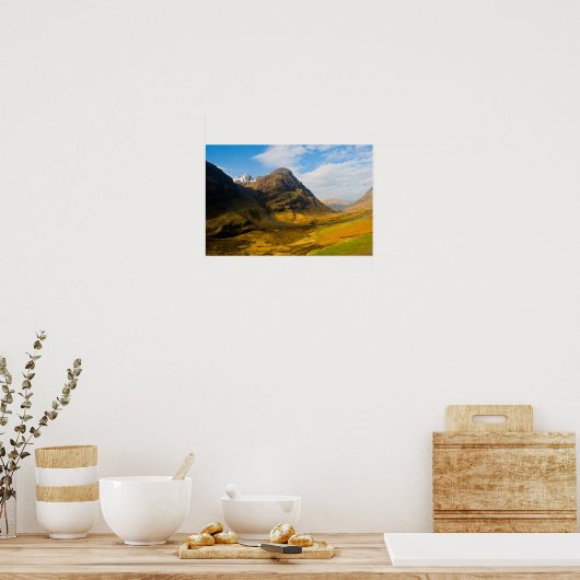 Glen Coe, Scotand Poster (Keuken)