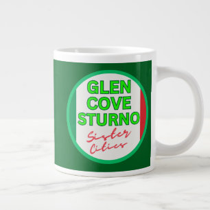 Glen Cove & Sturno Zustersteden Commemorative Mok