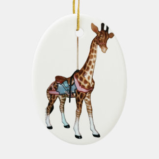 Glen Echo Carousel Giraffe Keramisch Ornament