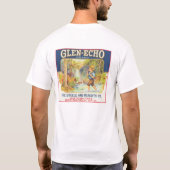 Glen-Echo etiket met voedselkratten T-shirt (Achterkant)