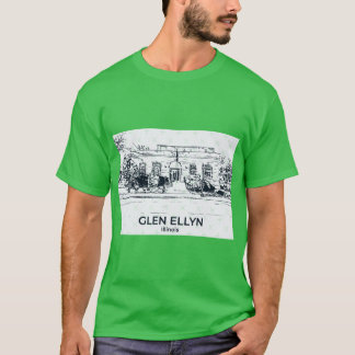 Glen Ellyn Illinois Oversized T-shirt