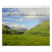 Glen Etive - Hochland von Schottland Kalender (Hoes)