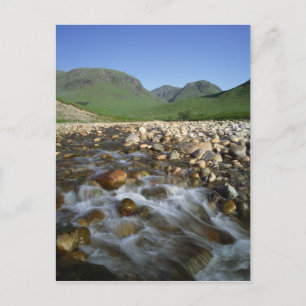 Glen Etive, Hooglanden, Schotland 2 Briefkaart
