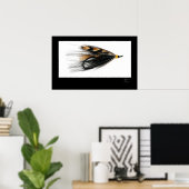 Glen Grant Salmon Fly Poster (Thuiskantoor)