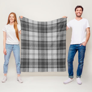 Glen Grey ruit Fleece Deken