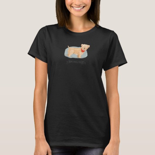 Glen of IAL Terrier Dog T-shirt (Voorkant)