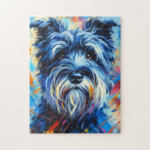 Glen of Imaal Terrier hond Acrylprint Kleurrijk Legpuzzel