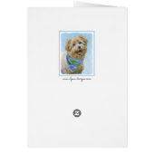 Glen of Imaal Terrier Peinture - Art original Chie (Dos)