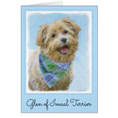Glen of Imaal Terrier Peinture - Art original Chie (Devant)