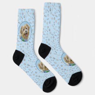 Glen of Imaal Terrier Schilderij - Originele Honde Sokken