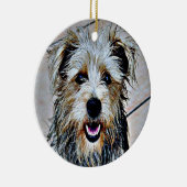 Glen of Imal Terrier Keramisch Ornament (Rechts)