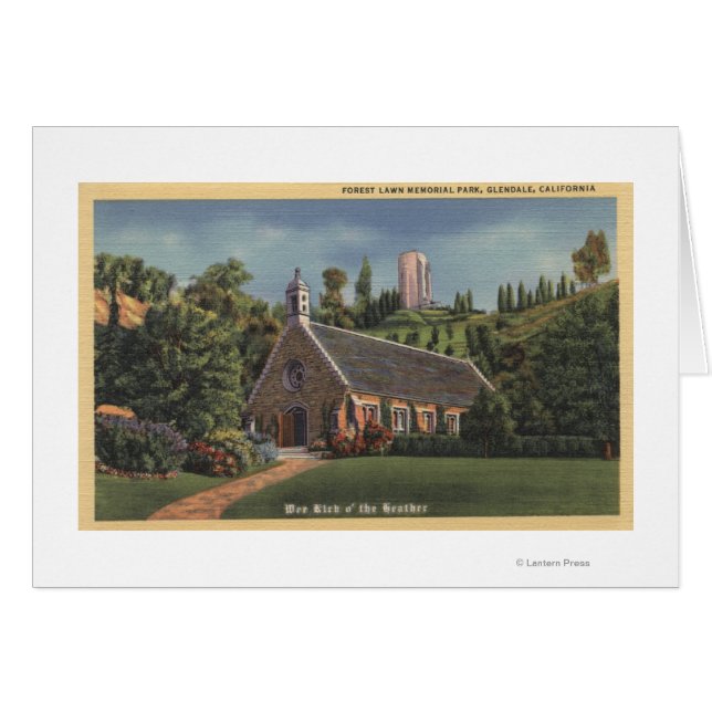 Glencairn, réplique de l'église d'Annie Laurie (Devant horizontal)