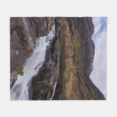 Glencoe Coe Waterfall Fleece Blanket Deken (Voorkant (Horizontaal))