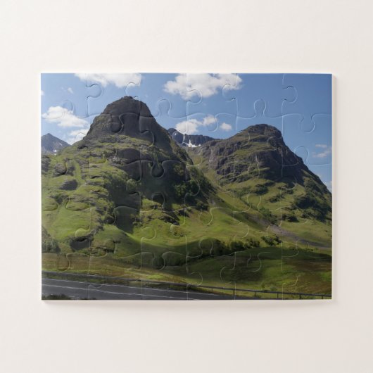 Glencoe, le puzzle des Highlands d'Écosse (Horizontal)