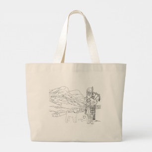 Glencoe-vallei Schotland Tote Tas