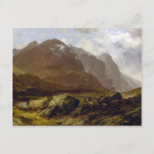 Glencoe van Horatio McCulloch Briefkaart