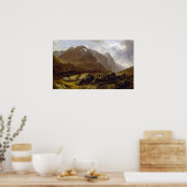 Glencoe van Horatio McCulloch Poster (Keuken)
