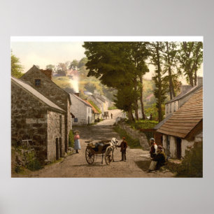Glencoe Village, County Antrim, Noord-Ierland Poster