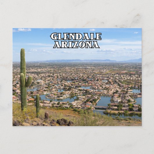 Glendale Arizona Briefkaart (Voorkant)