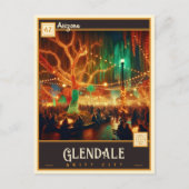 Glendale, Arizona | Carte postale Vintage (Devant)