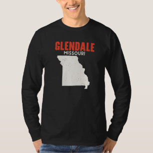 Glendale Missouri VS Staat Amerika Reizen Missouri T-shirt