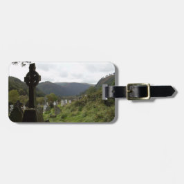 Glendalough Celtic Cross Bagagelabel
