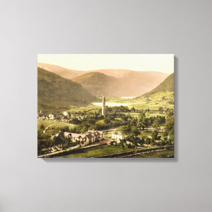 Glendalough, Co Wicklow, Ierland print