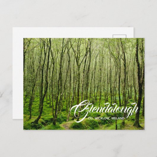 Glendalough, Comté de Wicklow, Irlande Carte posta (Devant / Derrière)