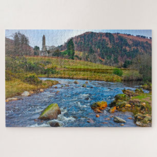 Glendalough Ierland. Legpuzzel