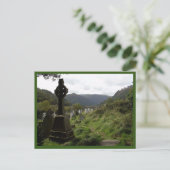 Glendalough (Keltisch kruis) Briefkaart (Staand voorkant)