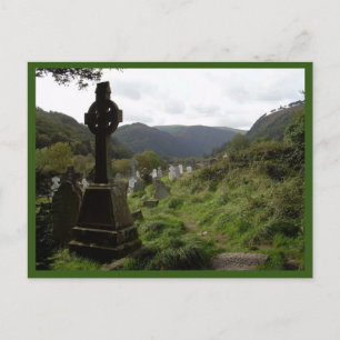 Glendalough (Keltisch kruis) Briefkaart
