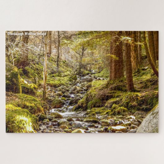 Glendalough Wicklow Ierland Legpuzzel (Horizontaal)