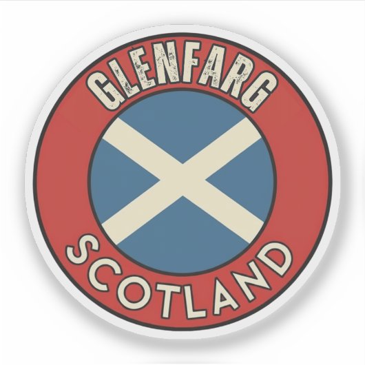 Glenfarg, Scotland Sticker (Voorkant)