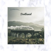 Glenfinnan Viaduct in Glenfinnan Scotland Briefkaart