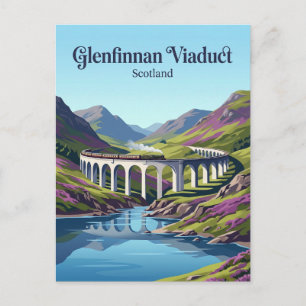 Glenfinnan Viaduct Schotland Briefkaart