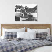 Glenn Martin w. China Clipper Canvas Afdruk (Insitu (Slaapkamer))
