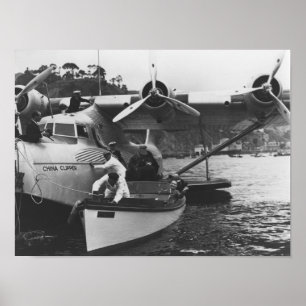 Glenn Martin w. China Clipper Poster
