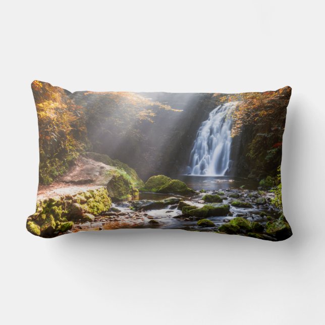 Glenoe Waterfall | County Antrim, Noord-Ierland Kussen (Voorkant)